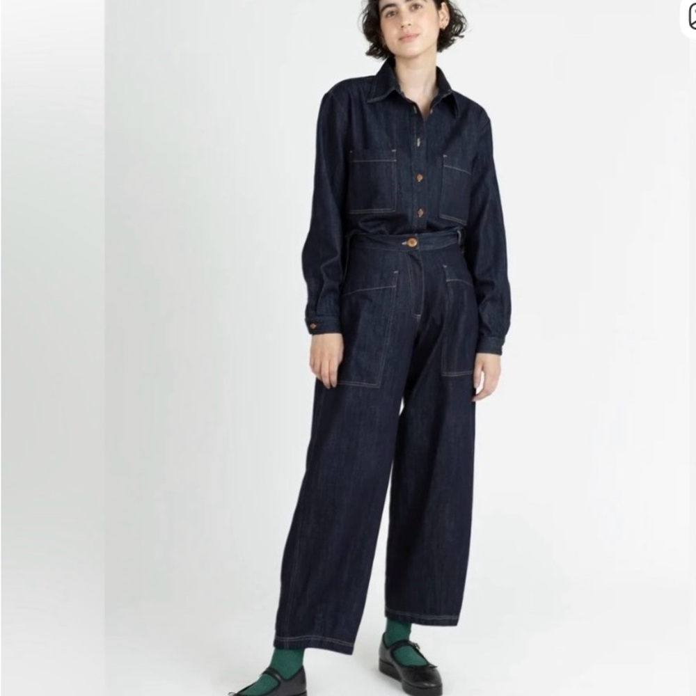 Ilana Kohn Denim Chibi Pants, Sz Large